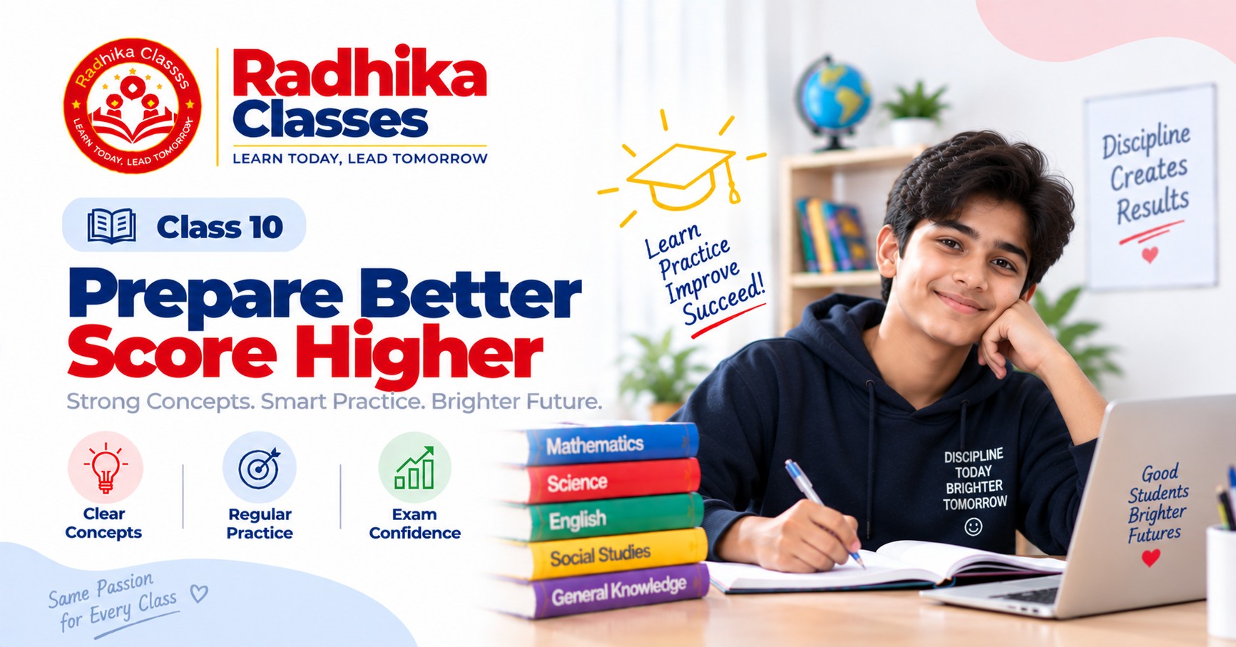 Class 10 Classes at Radhika Classes
